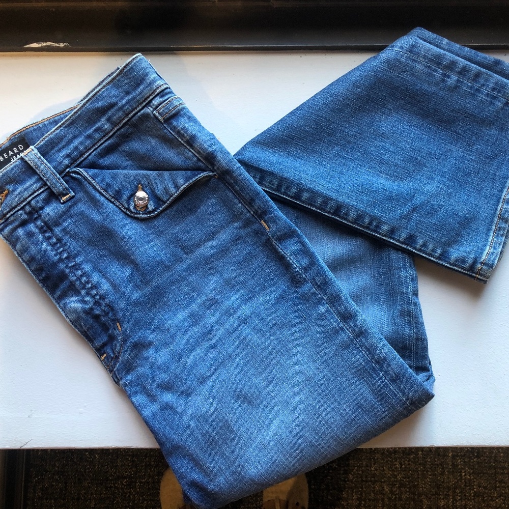 Veronica Beard High Rise Blue Jeans